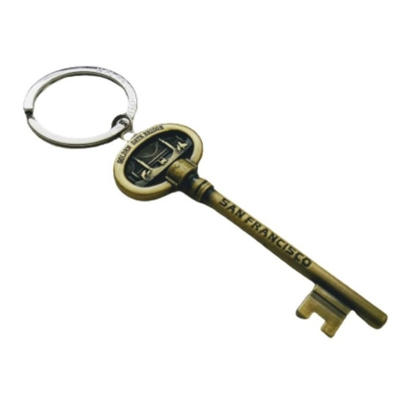 Other - ✨ HP✨San Francisco Brass Key collectible keychain
